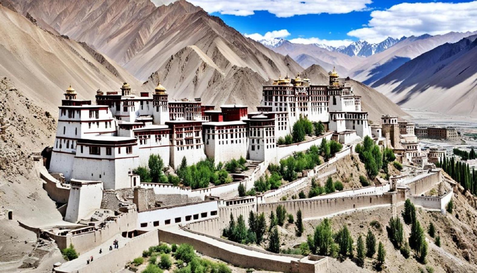 Hotel Ladakh Marvel Лех Экстерьер фото